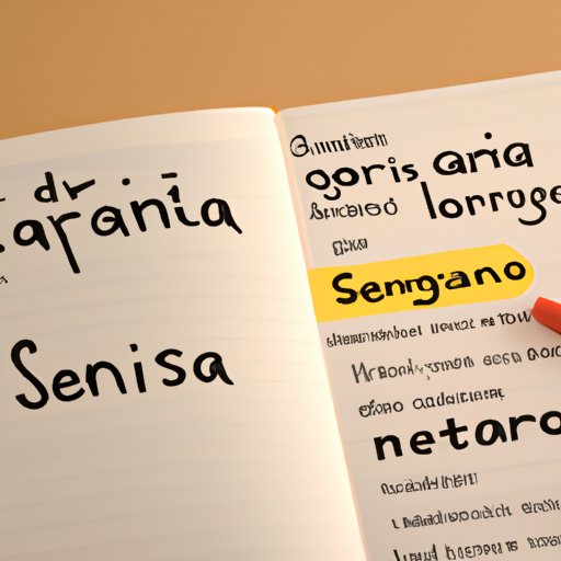 Understanding the Basics of Spanish Grammar