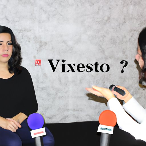 Crear una entrevista con alguien que también esté hablando del mismo tema