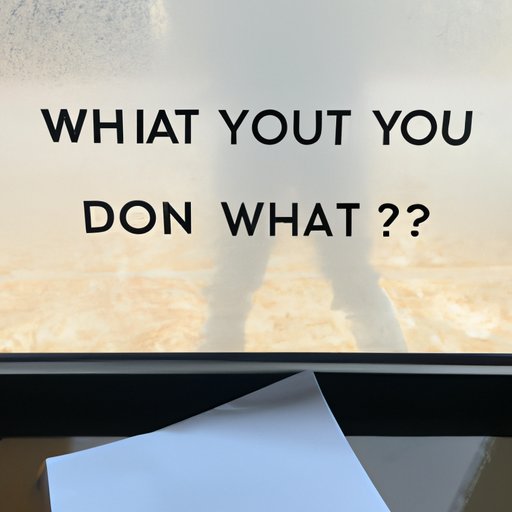 Reflection on What Are You Waiting For Lyrics