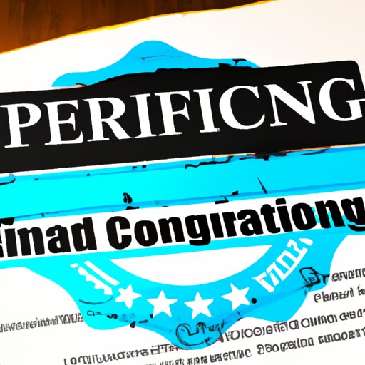 Professional Certification and Licensing Requirements