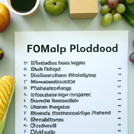 Overview of What is Allowed on a FODMAP Diet