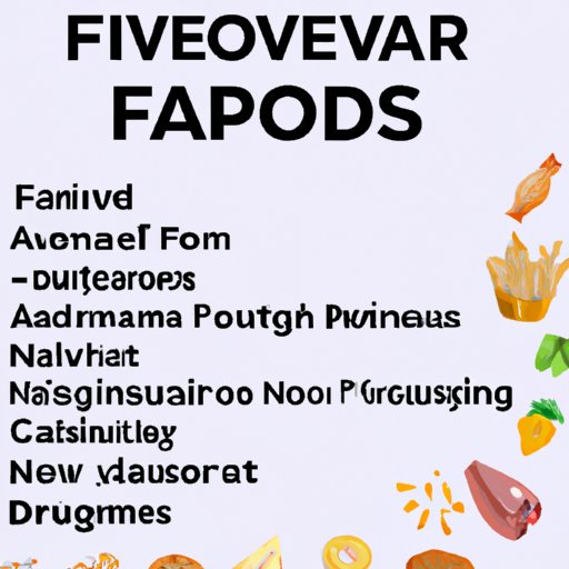 A Summary of Foods to Avoid