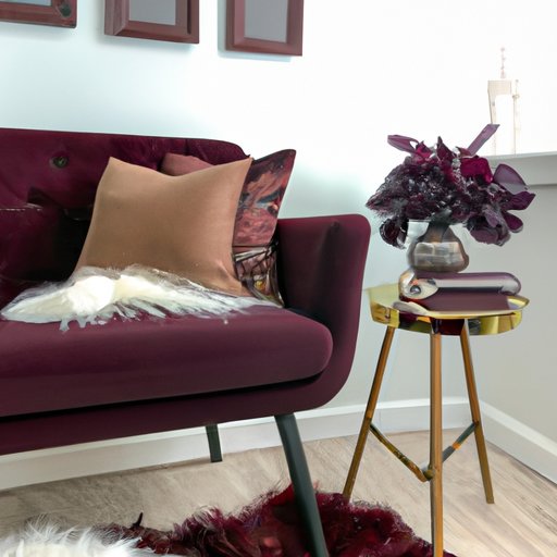 How to Use Burgundy in Your Home Decor