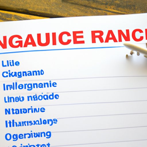 List of Countries That Require Travel Insurance