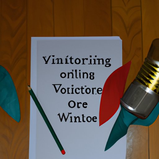 Crafting Your Own Unique Voice as a Creative Writer