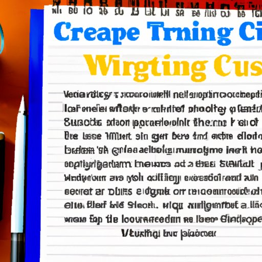 Tips for Making the Most of a Creative Writing Course