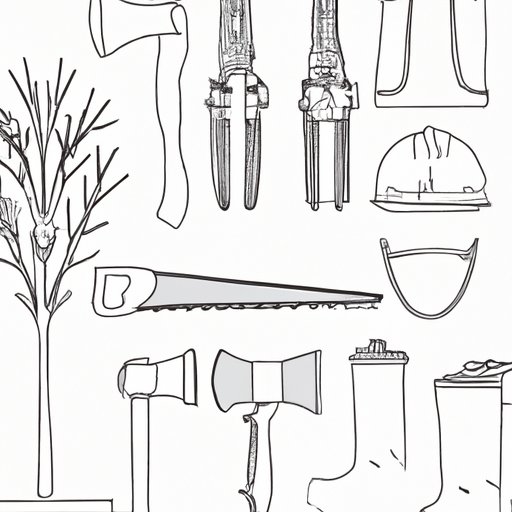 Outline the Essential Equipment and Tools Needed for Tree Cutting