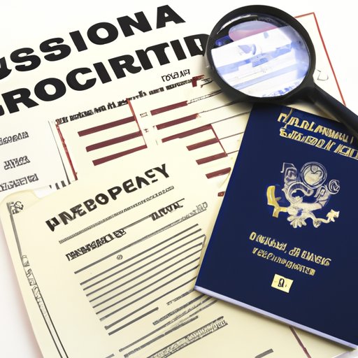 Researching Requirements for Visas and Passports