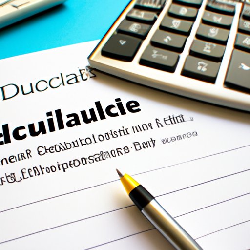 How to Calculate Your Deductible in Health Care