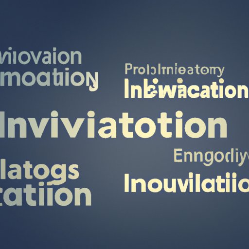 Exploring Different Types of Innovation