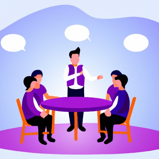 Host an Open Discussion with a Group of People