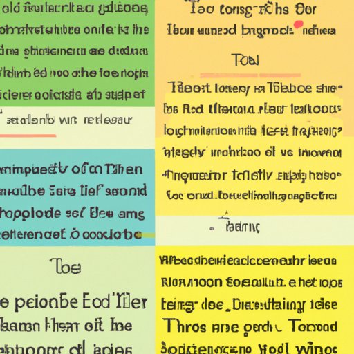 Examples of Common Motifs Found in Literature