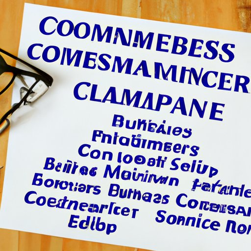 Examining the Services Provided by a Chamber of Commerce to Businesses