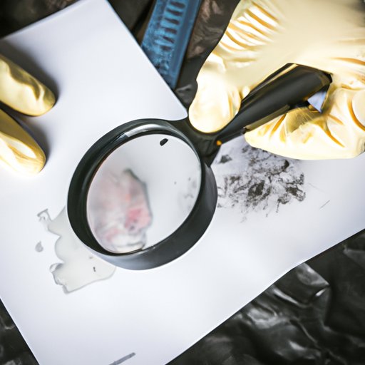 Examining Evidence from the Crime Scene