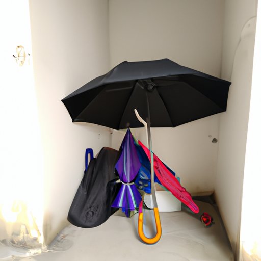 How to Maximize Storage Space With an Umbrella