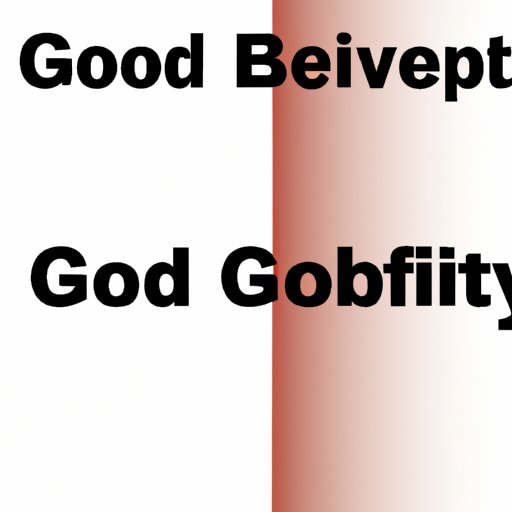 Comparing and Contrasting Beliefs About God