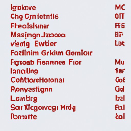 Recommendations for Films Based on Genre