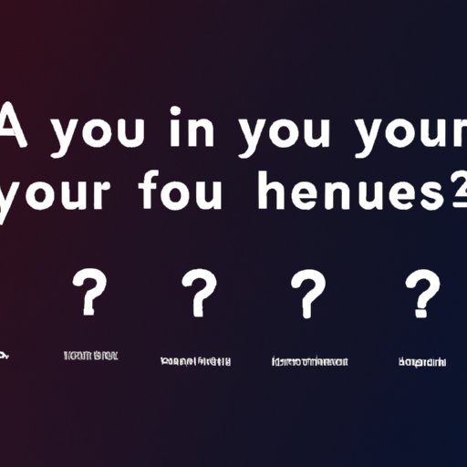 5 Questions That Reveal What Human Feelings You Are Most Attuned To