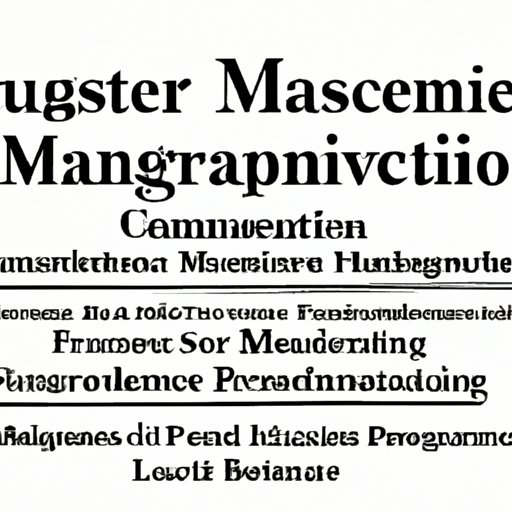 The Benefits of Choosing a Business Management Major