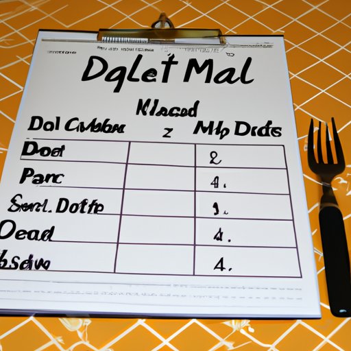 Meal Planning for a Calorie Deficit Diet