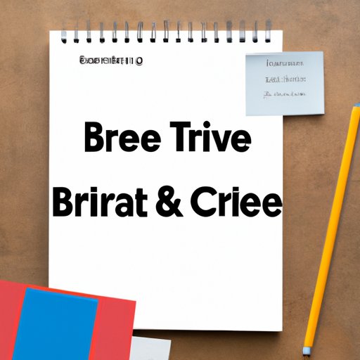 How to Write an Effective Creative Brief for Your Marketing Campaign