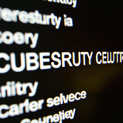 Common Cybersecurity Vulnerabilities: What to Look Out For