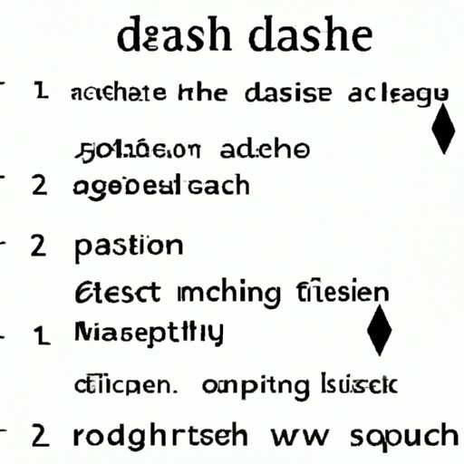 Exploring the Different Types of Dashes Used in Writing