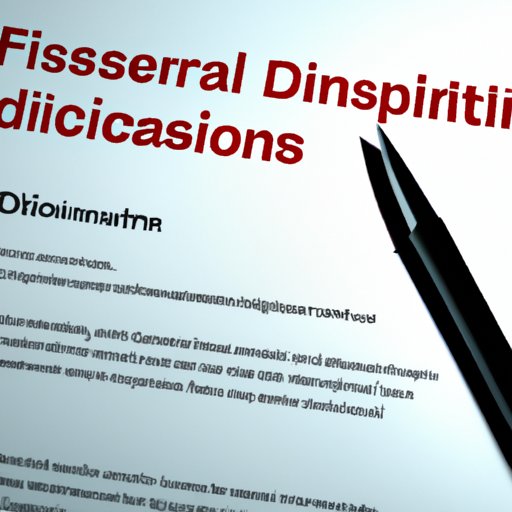 Exploring the Basics of a Financial Disclosure