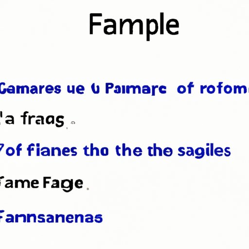 Common Examples of Fragment Usage