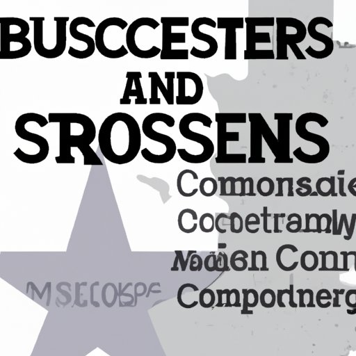 Highlighting Success Stories of Businesses Who Have Found Success in Texas