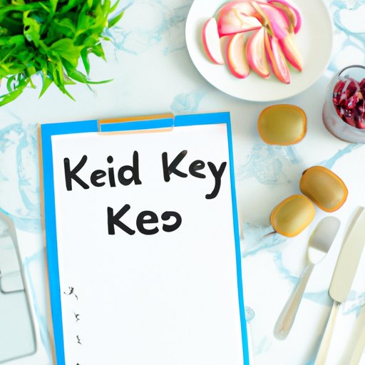 How to Create a Meal Plan for Kidney Disease