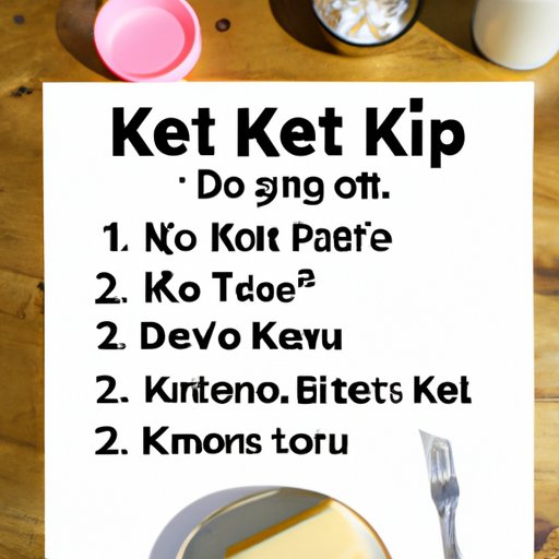 Tips for Starting and Maintaining a Keto Diet