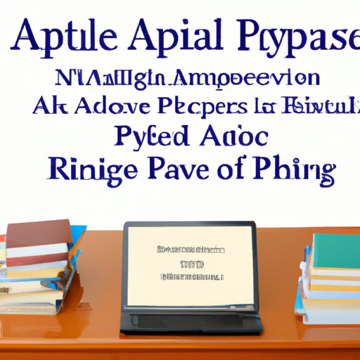 Writing an Effective APA Style Literature Review