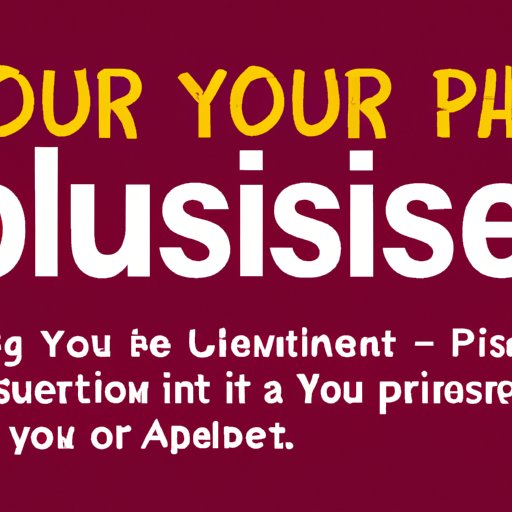 Identify Your Audience and Purpose