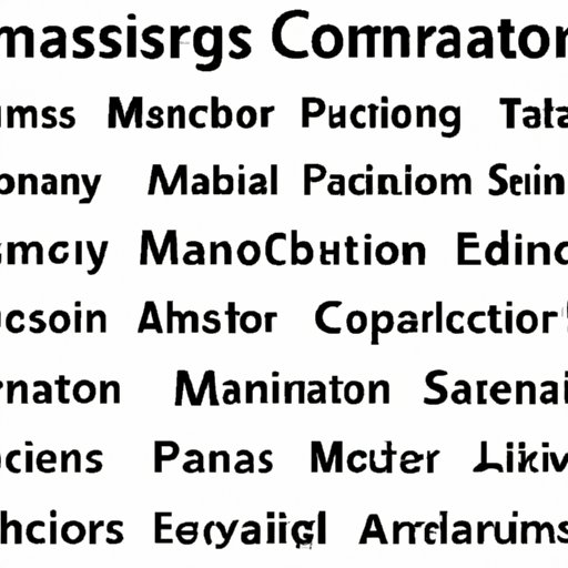 Common Majors in Associate of Science Degrees