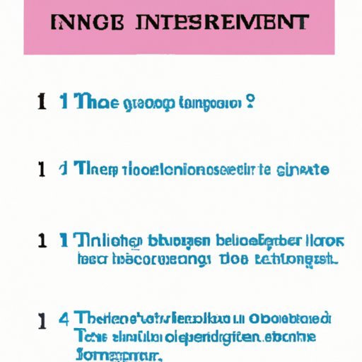 Steps for Making an Inference