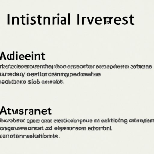 Overview of Types of Investable Assets