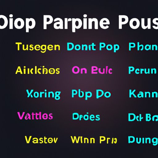 An Overview of the Most Popular Dance Pop Songs