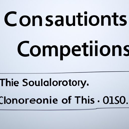 Conclusion: Summary of Key Points