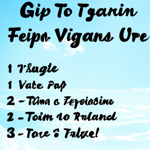 Tips for Planning a Fit Vacation