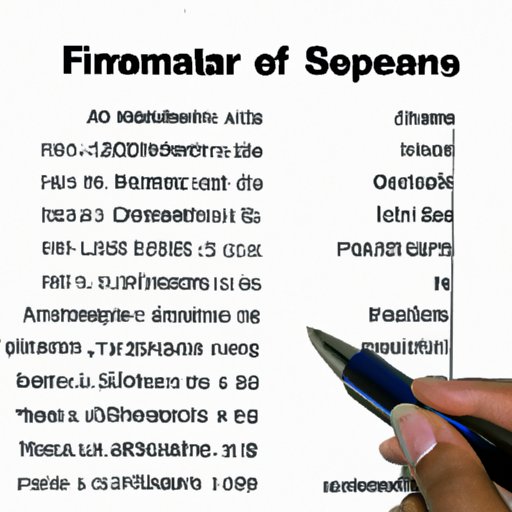 Explaining the Different Sections of a Financial Statement