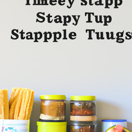 Tips for Making the Most of Pantry Staples