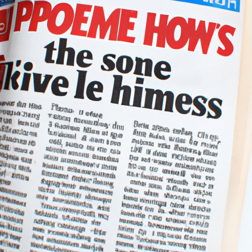 Feature Article on a Popular Movie