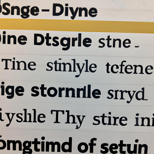 Defining Style and Tone in Writing