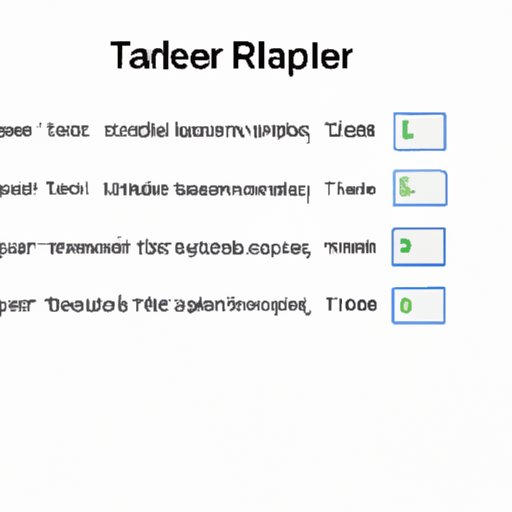 Examples of Tapering in Finance