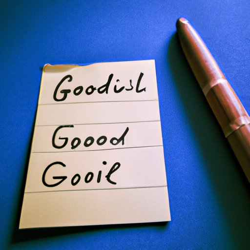 Tips for Crafting the Perfect Goodwill Message