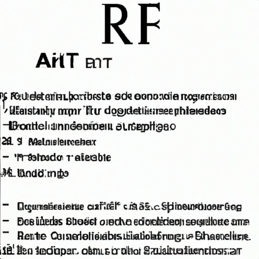 A. Definition of a REIT 