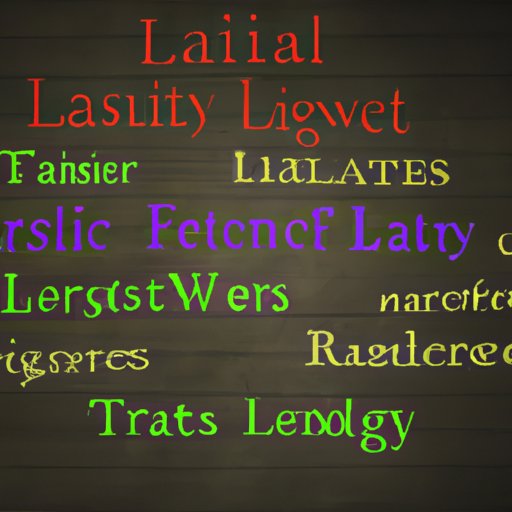 A Look into the Science Behind Legal Concepts