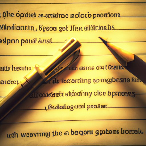 An Exploration of Writing: Defining the Art of Expression