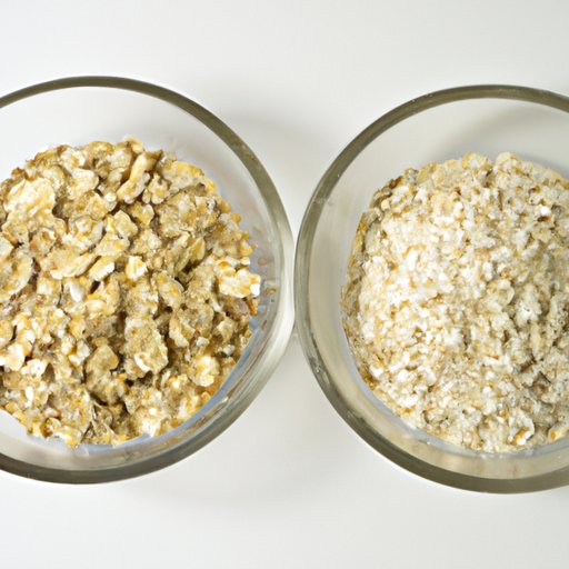 A Comparison of Old Fashioned Oats and Rolled Oats